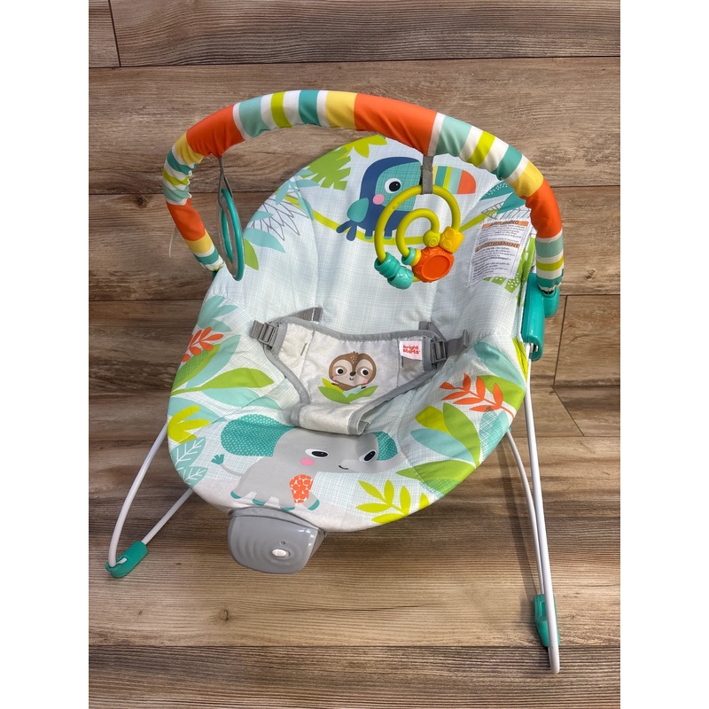 Bright Starts Playful Paradise Vibrating Baby Bouncer