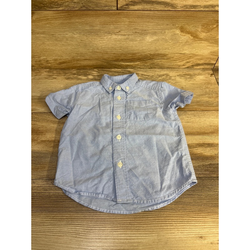 Children’s Place Button Down Shirt Blue sz 12-18m Blue 12m