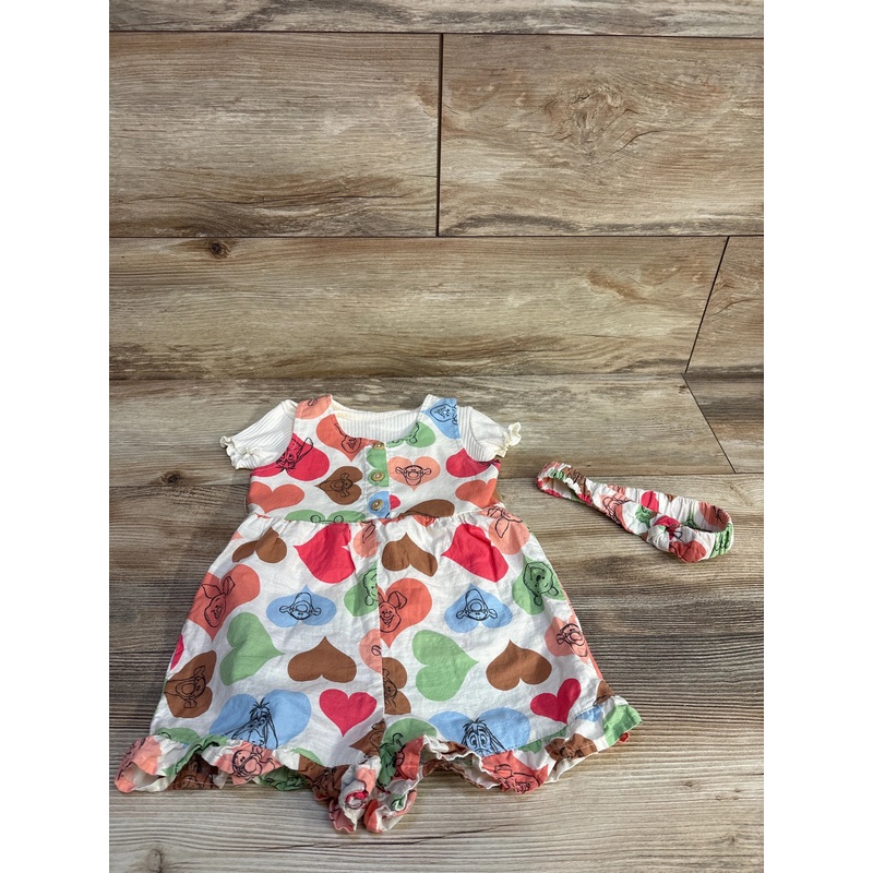 Disney Baby 3pc Winnie The Pooh Romper Set White sz 18m White 18m