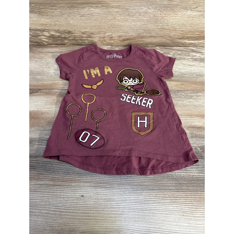 Harry Potter I’m A Seeker Shirt sz 3T Brown 3T