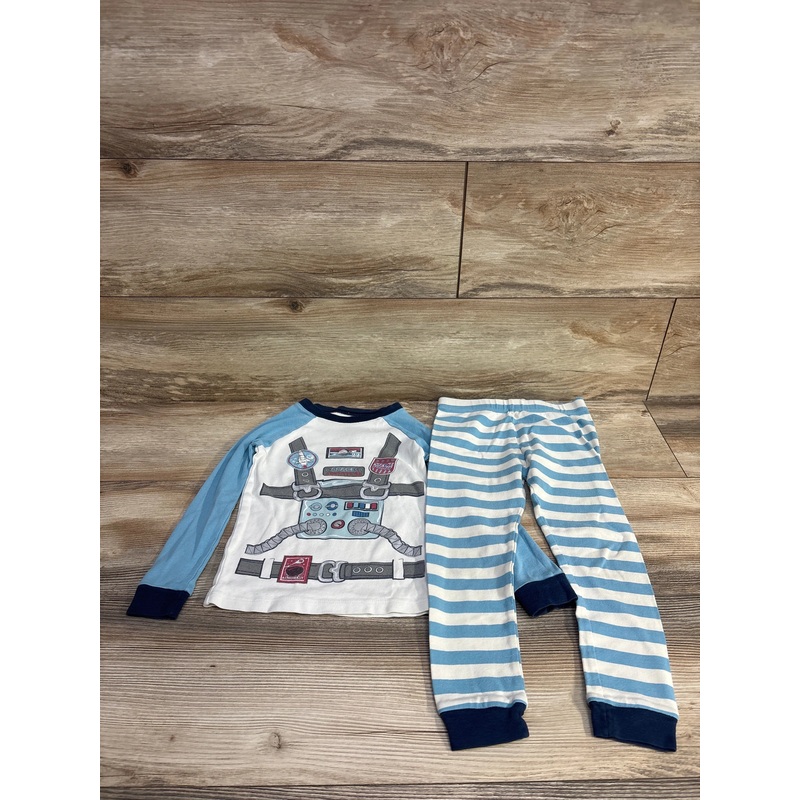 Member’s Mark 2pc Space Adventure Pajama Set Blue sz 4T Blue 4T