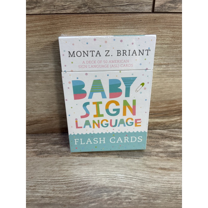 NEW Baby Sign Language Flash Cards