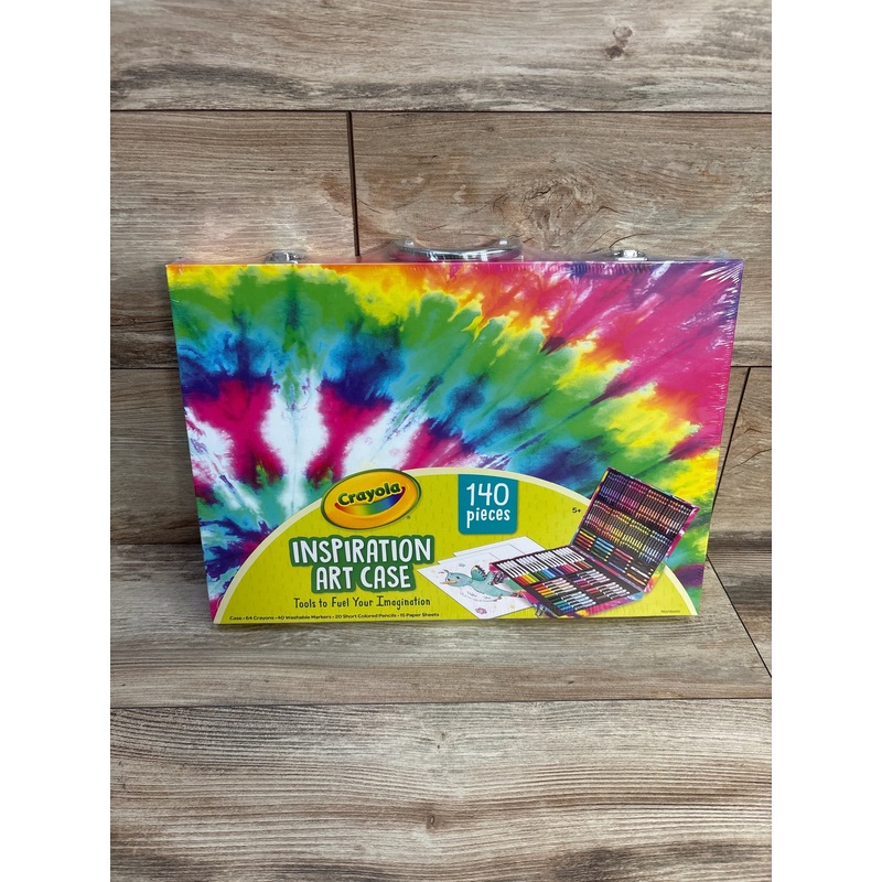 NEW Crayola Inspiration Art Case Coloring Set – Tie-Dye 140ct