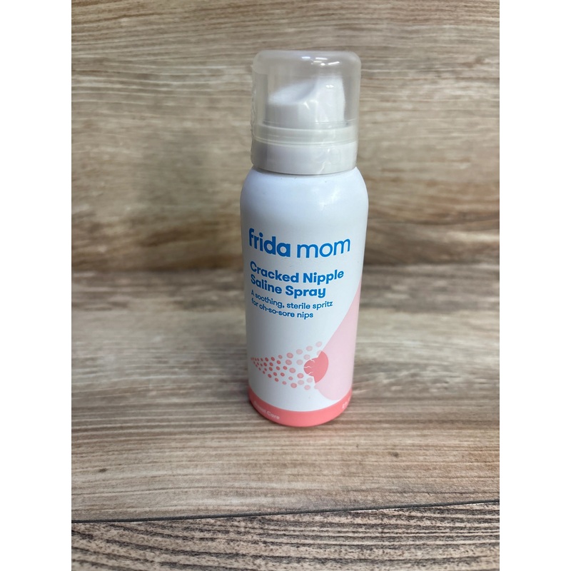 NEW Frida Mom Cracked Nipple Saline Spray 2oz