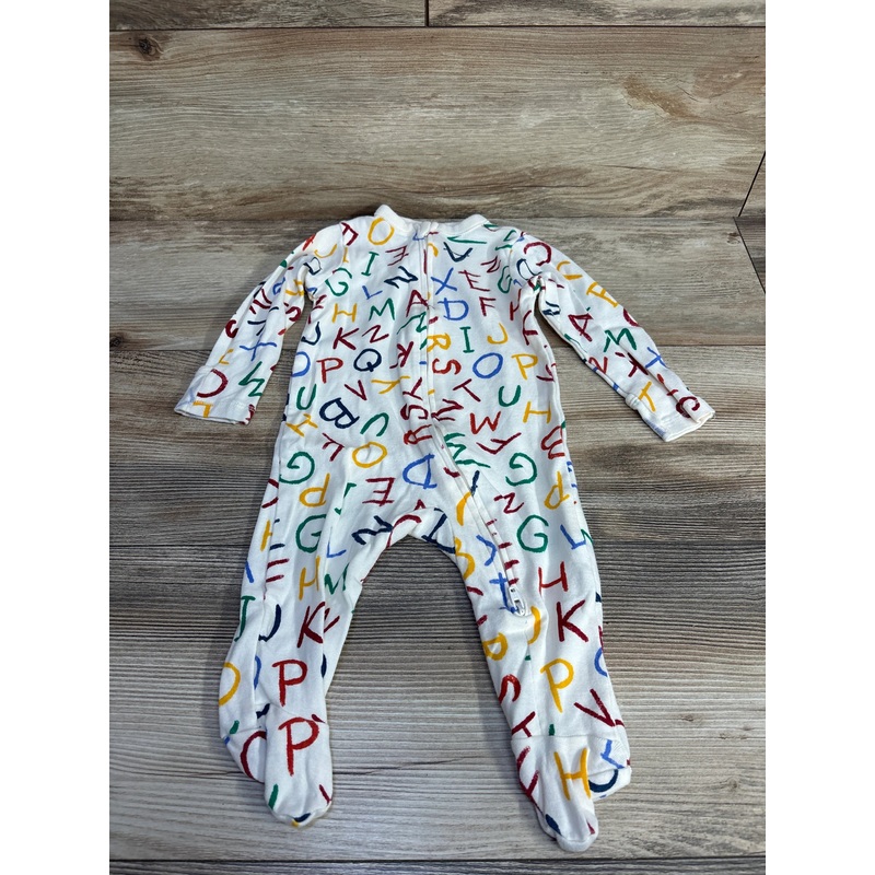 Old Navy Alphabet Sleeper White sz 6-9m White 6m