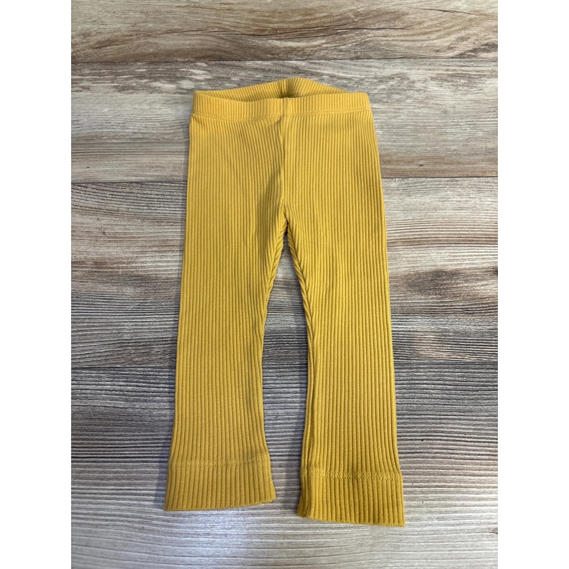 Old Navy Ribbed Leggings Yellow sz 12-18m Yellow 12m