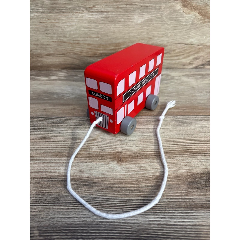 Orange Tree Toys London Bus Pull Along Toy