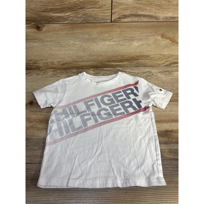 Tommy Hilfiger Logo Shirt White sz 3T White 3T