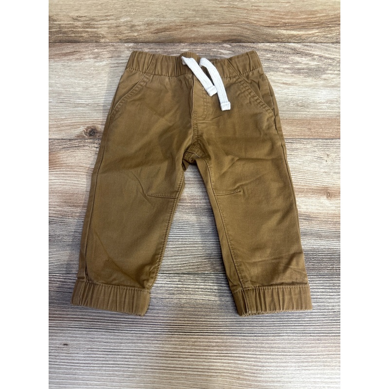Cat & Jack Drawstring Jogger Pants Brown sz 12m Brown 12m