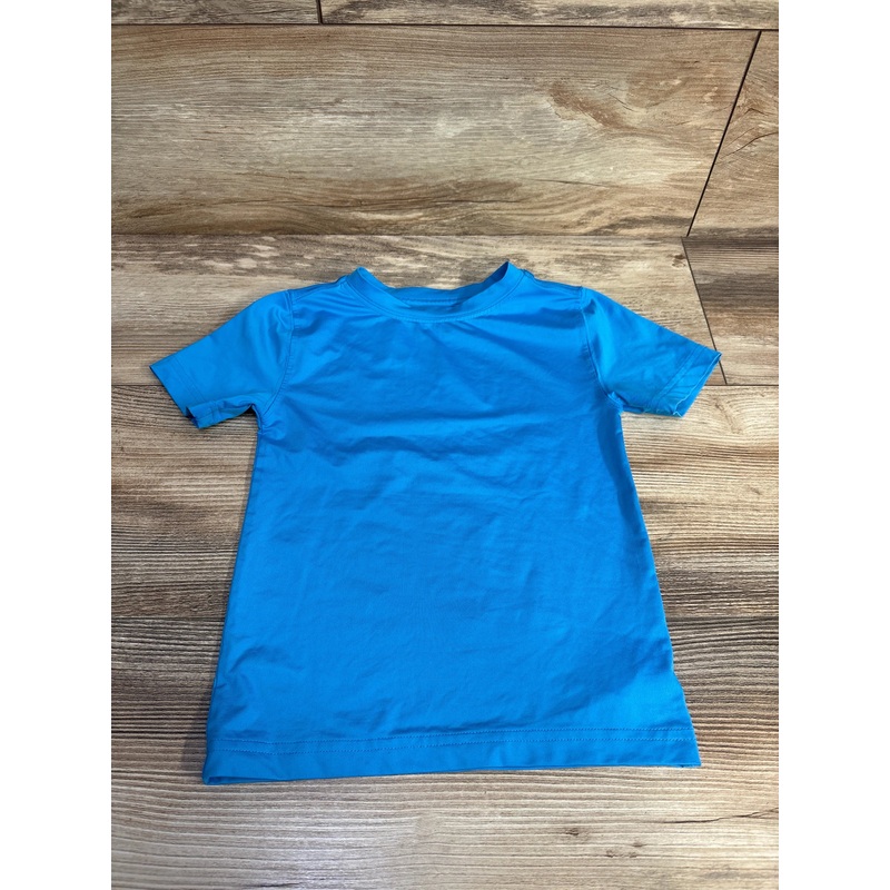 First Wave Short Sleeve Shirt Blue sz 2-3T Blue 2T
