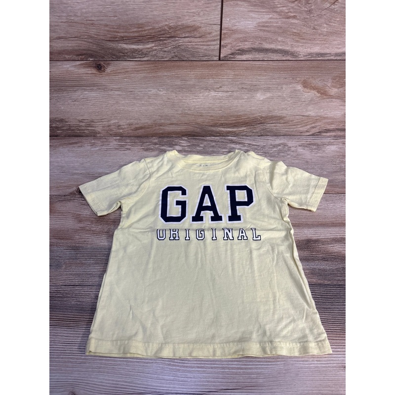 Gap Kids Logo Shirt Yellow sz 4-5T Yellow 4T