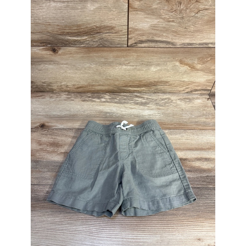 Janie and Jack Linen Shorts Green sz 4T Green 4T