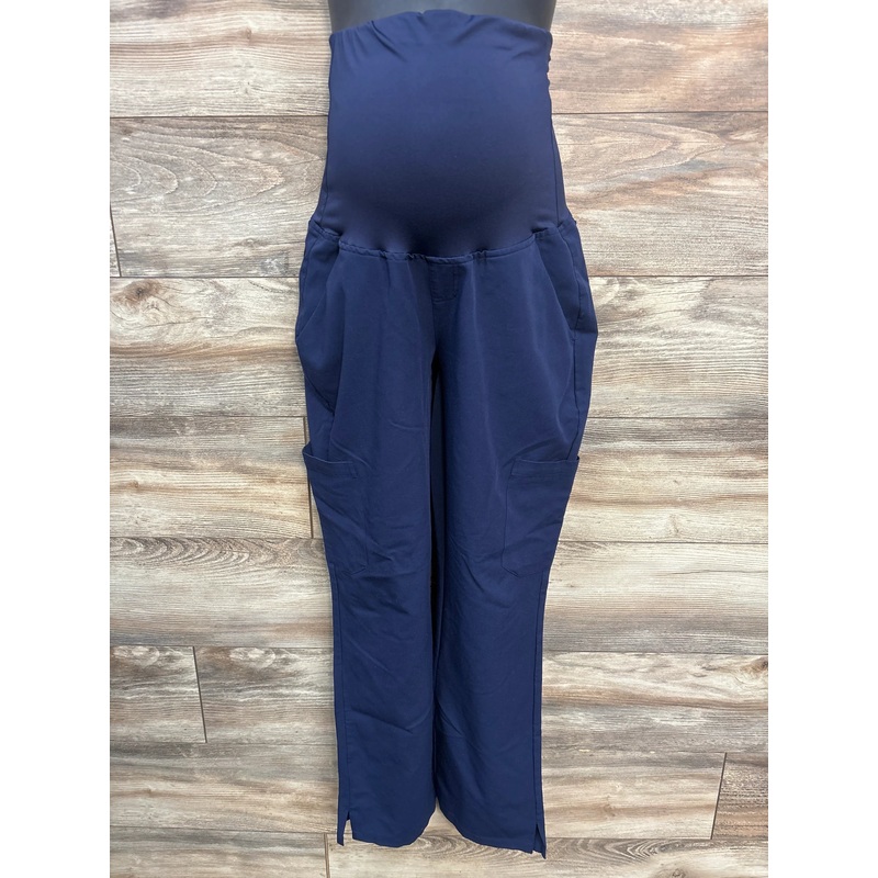 Mandala Full Panel Scrub Pants Navy sz Small