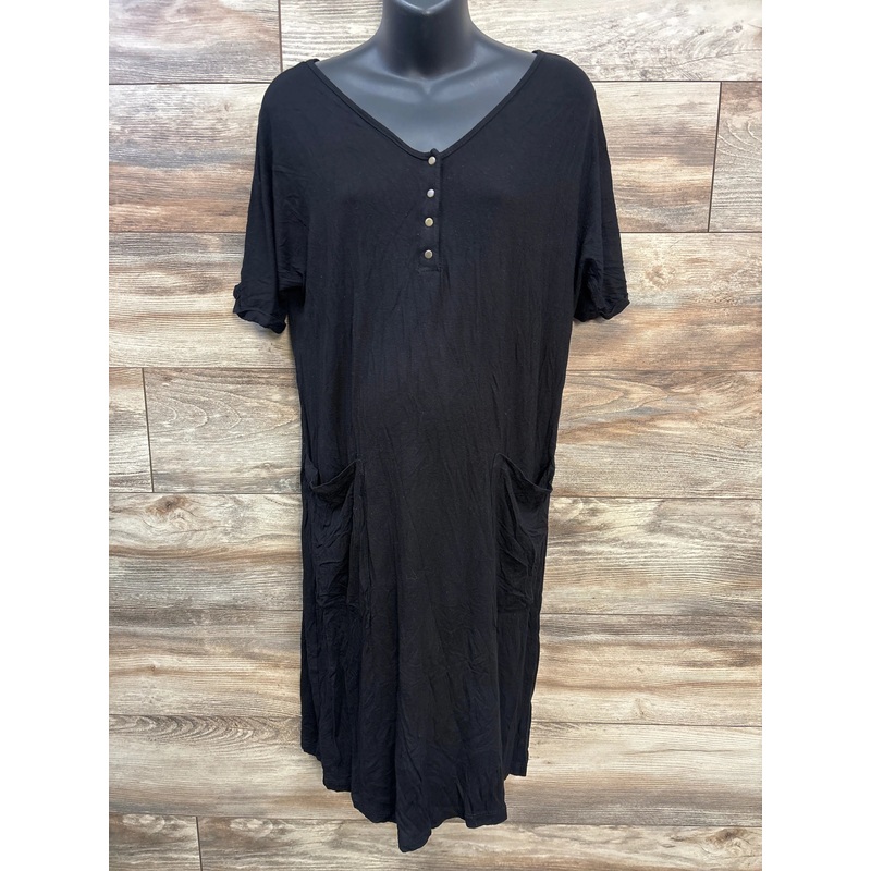 Milkmaid Goods 24/7 Dress in Black sz Small/Medium Black Maternity Small