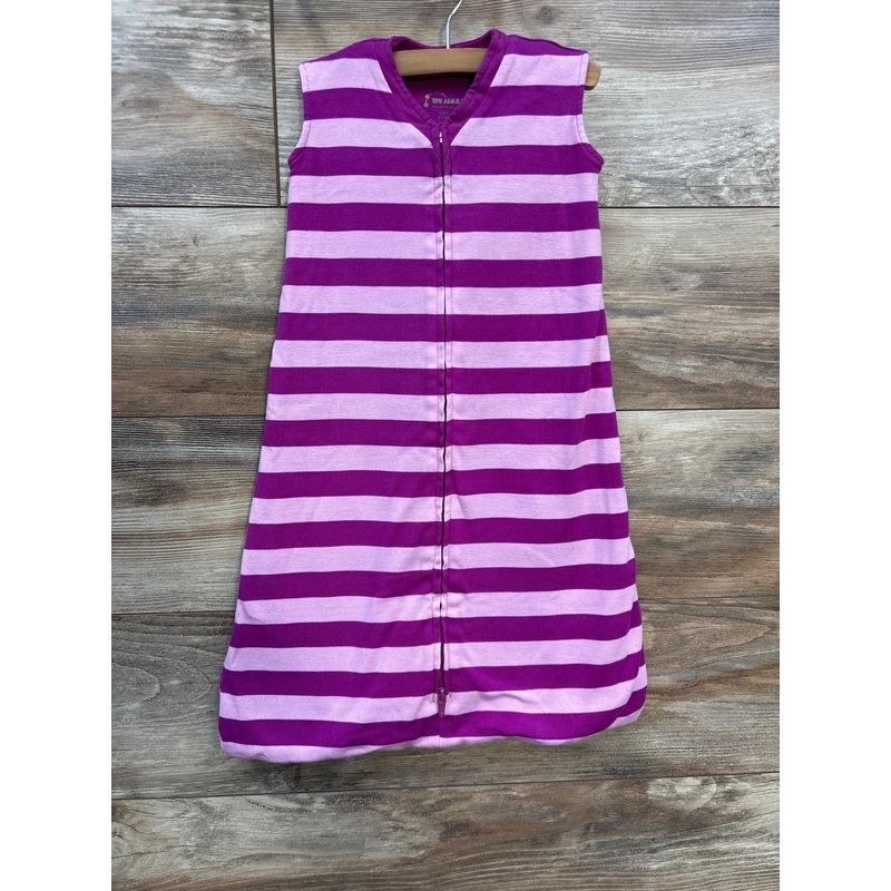 New Jammies Stripes Organic Wearable Blanket Purple sz 3-6m Purple 3m