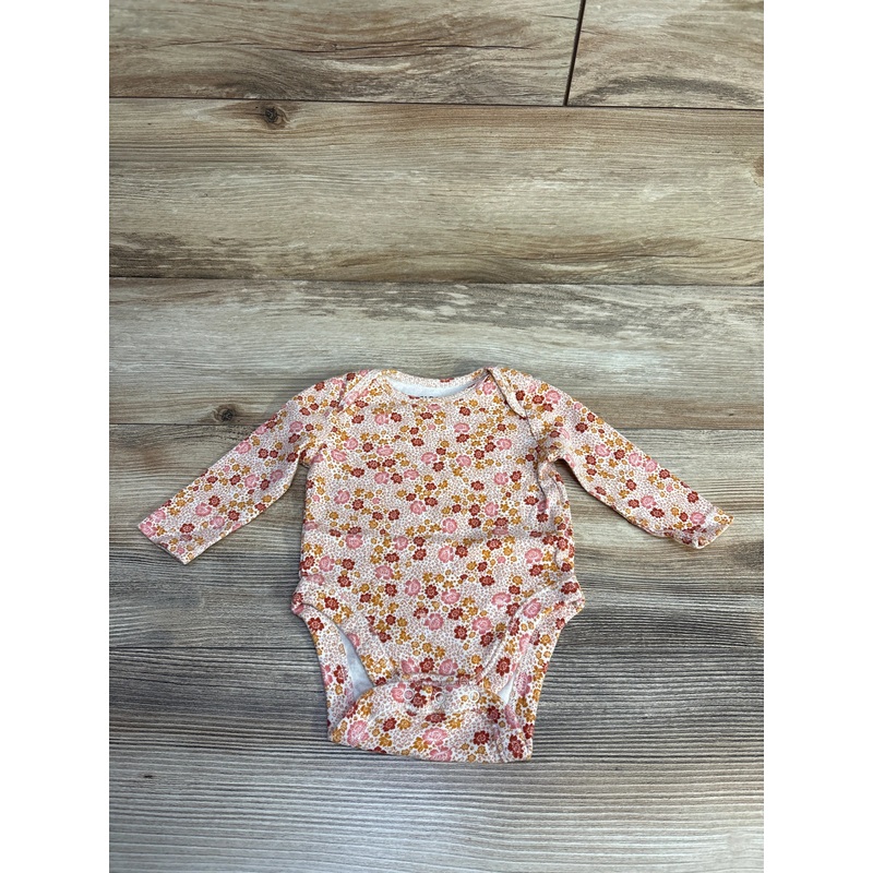 Old Navy Floral Bodysuit Pink sz 0-3m Pink Newborn