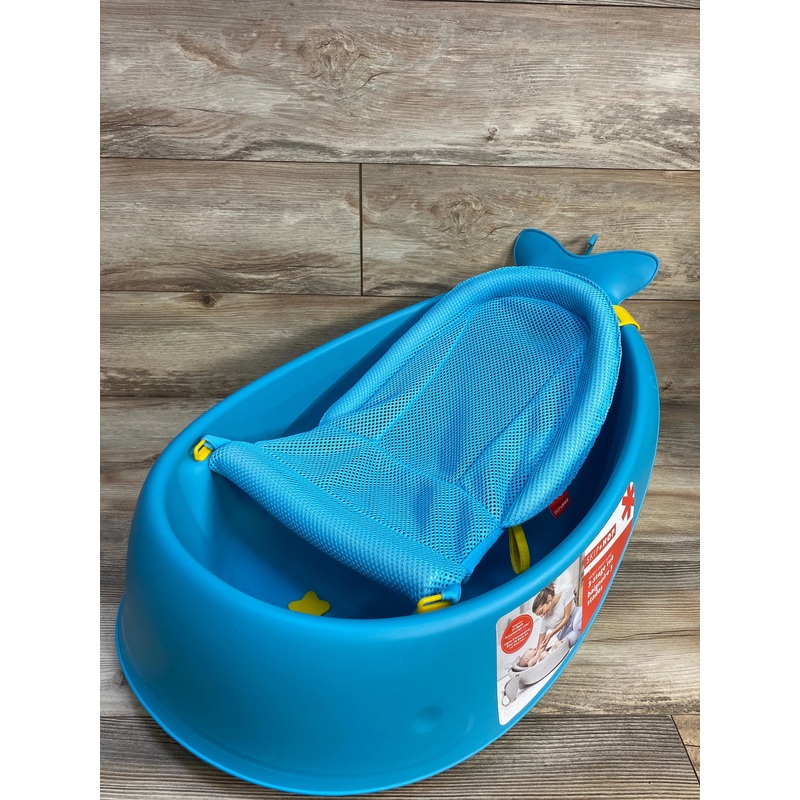 Skip Hop Moby Smart Sling 3-Stage Baby Bath Tub Blue