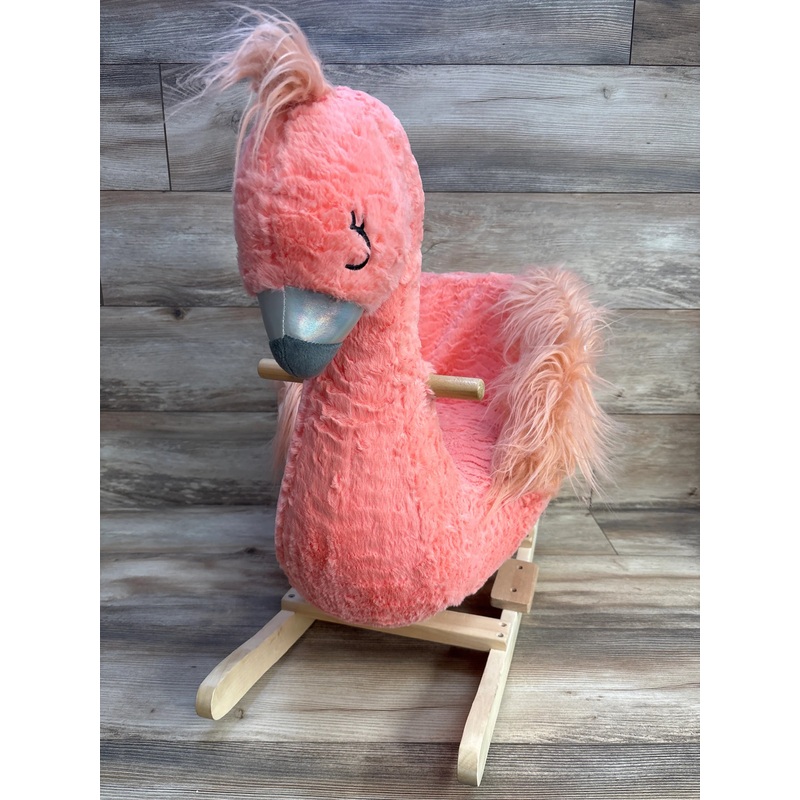 Soft Landing Flamingo Character Rocker