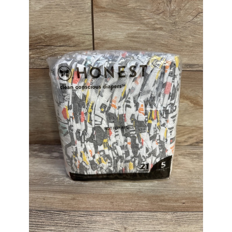 The Honest Company Disposable Diapers Size 5 sz 21ct.