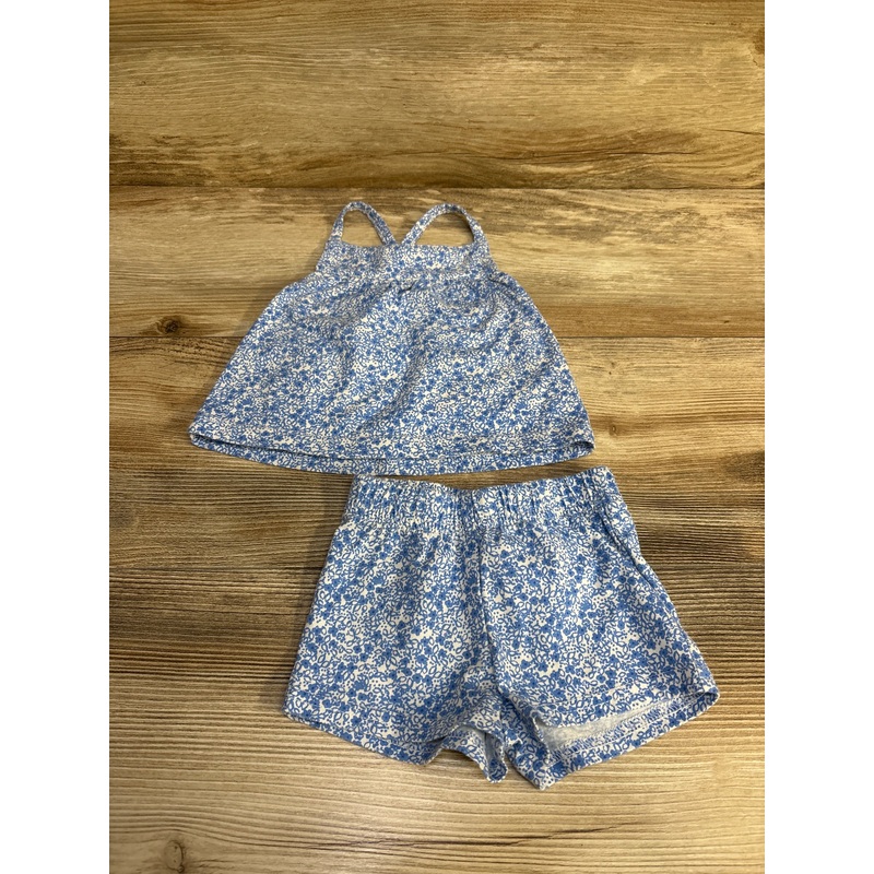 Carter’s Floral Top & Shorts Blue sz 3m Blue 3m
