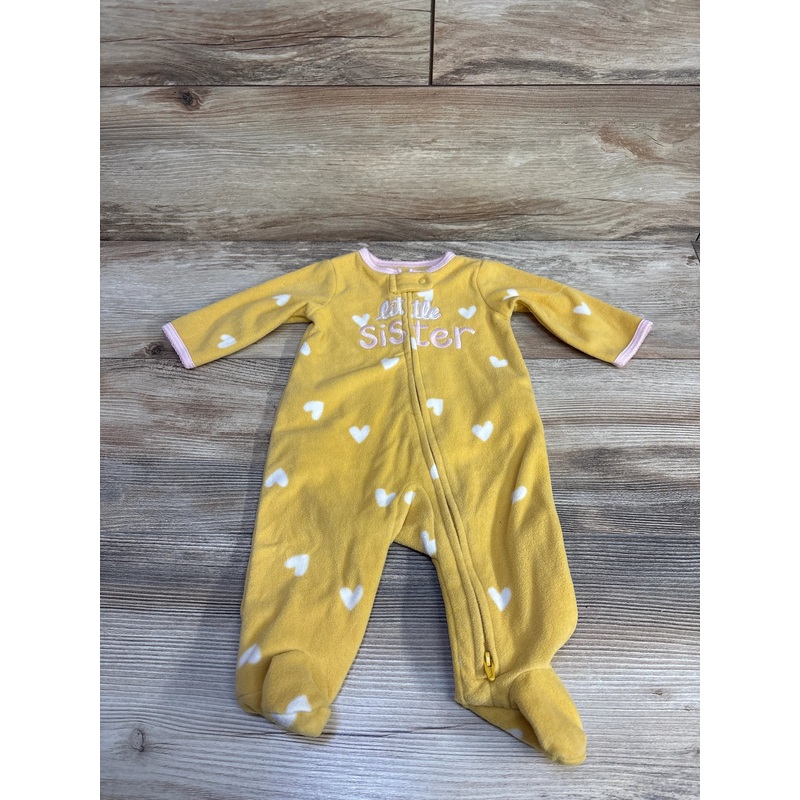 Carter’s Little Sister Blanket Sleeper Yellow sz 3m Yellow 3m