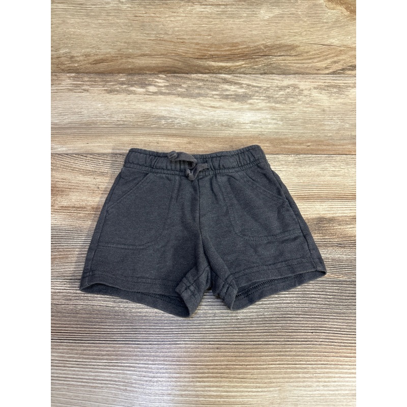 Cat & Jack Drawstring Shorts Grey sz 12m Grey 12m