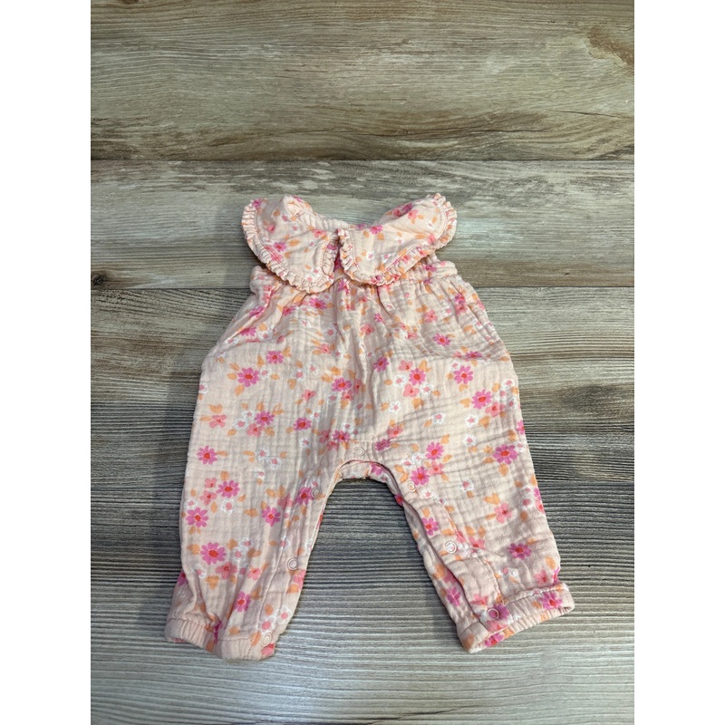Cat & Jack Floral Romper Pink sz Newborn Pink Newborn