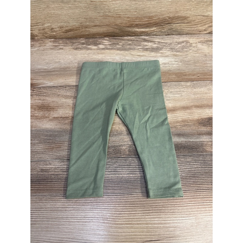 Cat & Jack Leggings Green sz 3-6m Green 3m