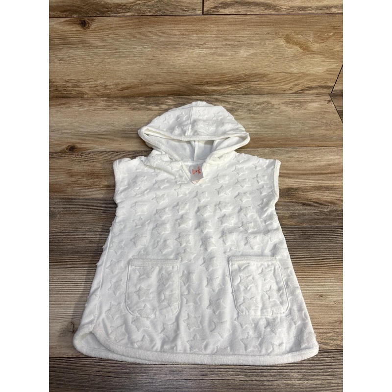 Cat & Jack Terry Cloth Swim Cover Up White sz 18m White 18m