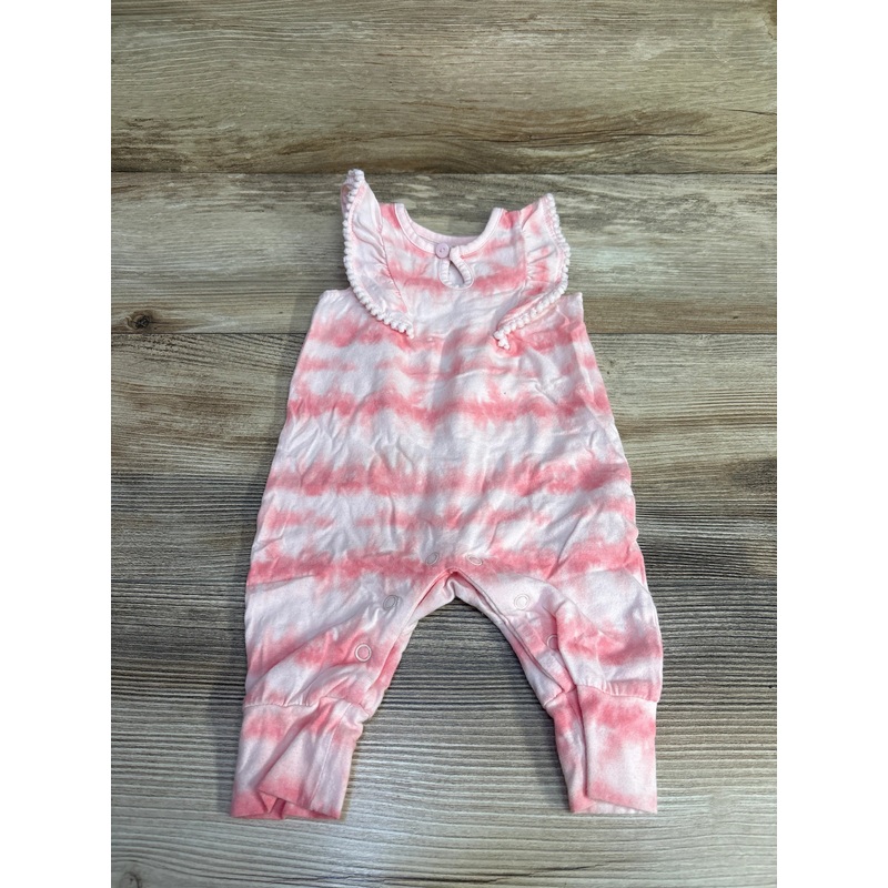 Catherine Malandrino Tie-Dye Romper Pink sz 0-3m Pink Newborn