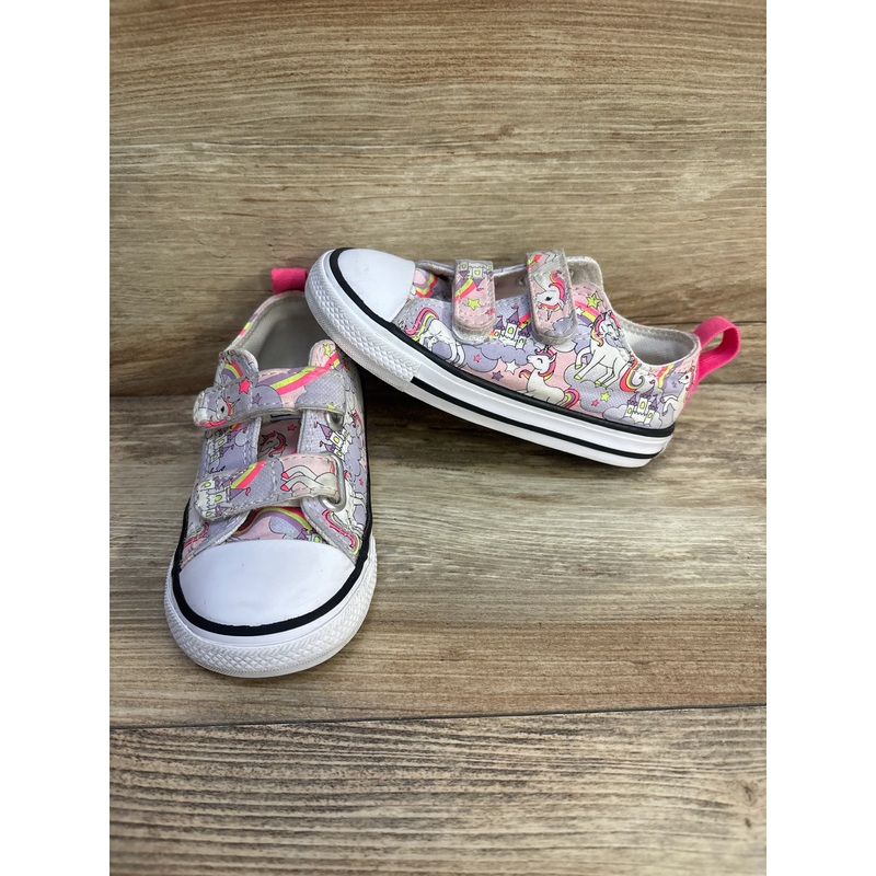 Converse Chuck Taylor All Star Unicorn Sneakers Purple sz 8c
