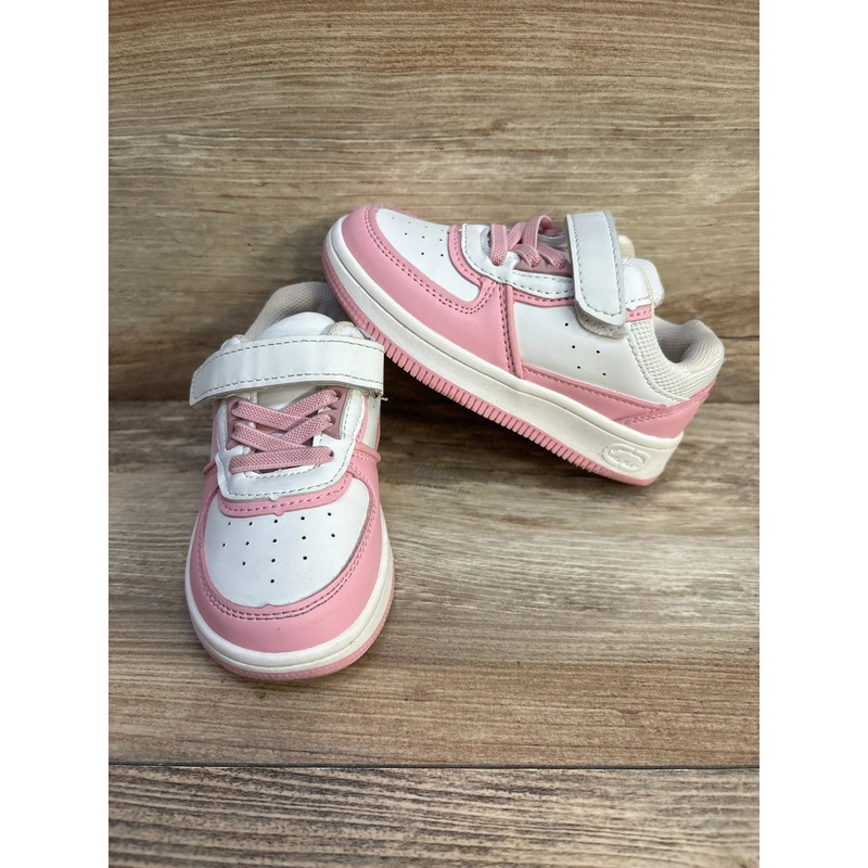Ecko Girls Running Sneakers Pink/White sz 7c