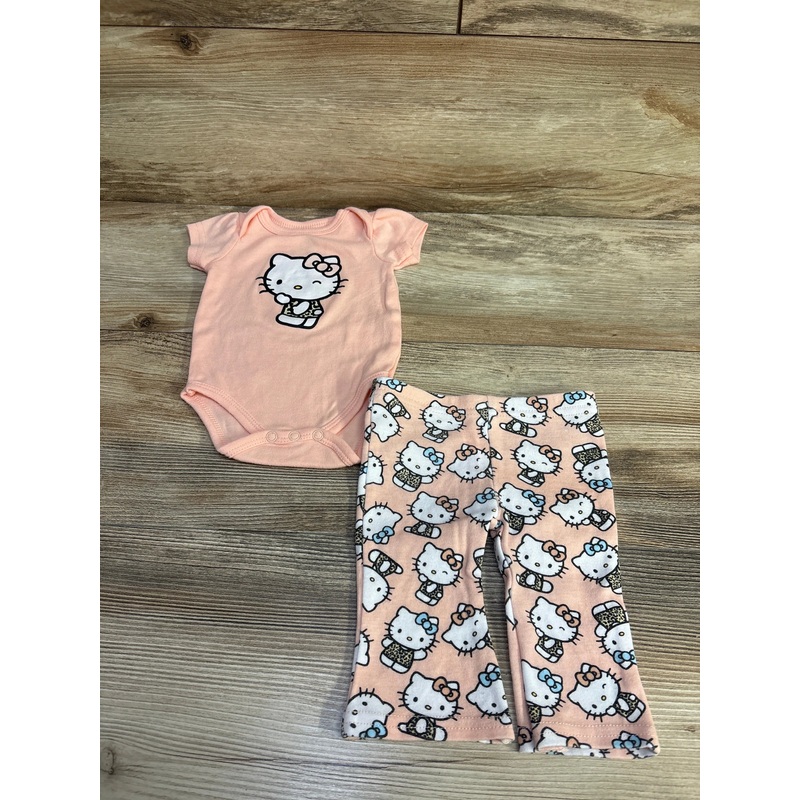 Hello Kitty 2pc Bodysuit & Pants Pink sz 3m Pink 3m