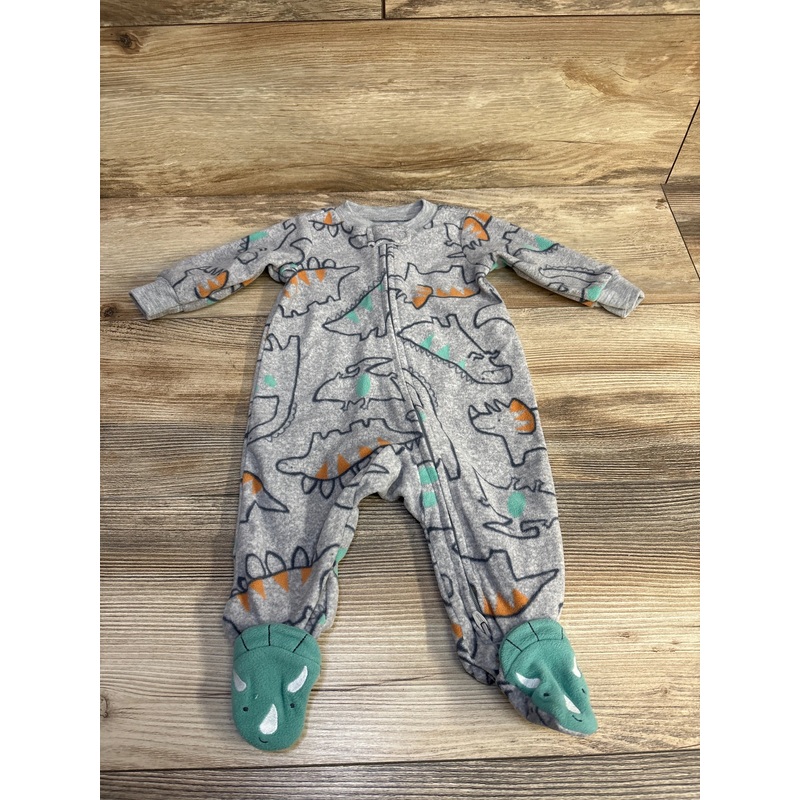 Just One You Dinosaur Blanket Sleeper Grey sz 3m Grey 3m