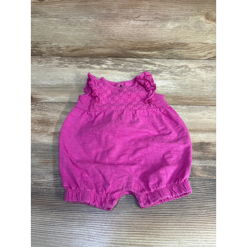 Just One You Ruffle Shortie Romper Pink sz 3m Pink 3m