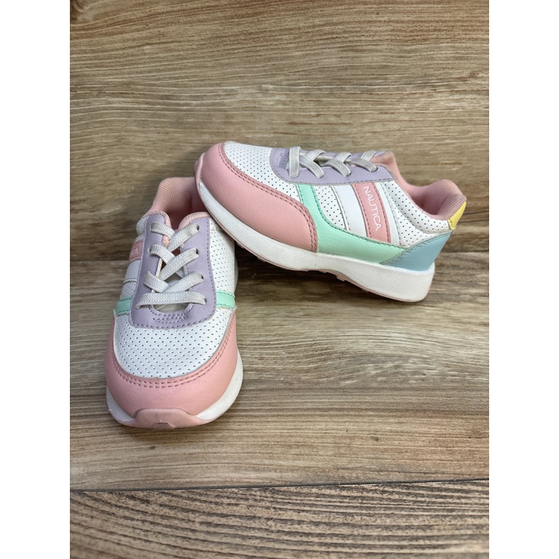 Nautica Runout Sneakers Pastels sz 7c