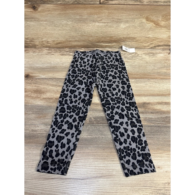 NEW Old Navy Leopard Print Leggings Grey sz 2T Grey 2T