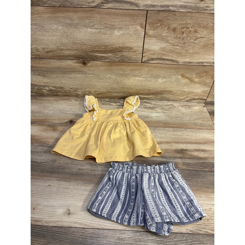 Tommy Bahama 2pc Top & Shorts Yellow sz 12m Yellow 12m