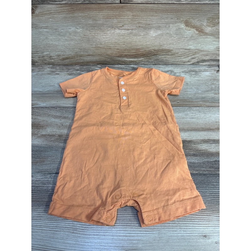 Carter’s Henley Shortie Romper Orange sz 18m Orange 18m