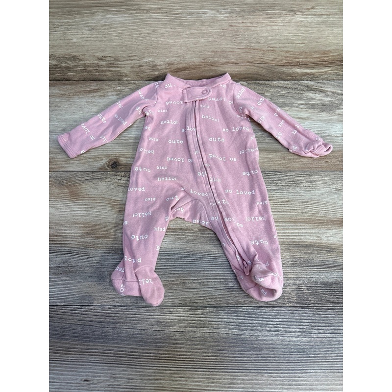 Carter’s Sleeper Pink sz Preemie Pink Preemie