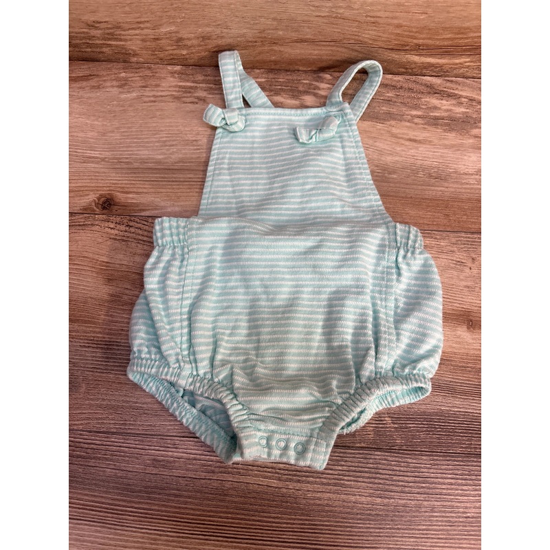 Cat & Jack Striped Bubble Romper Blue sz 18m Blue 18m