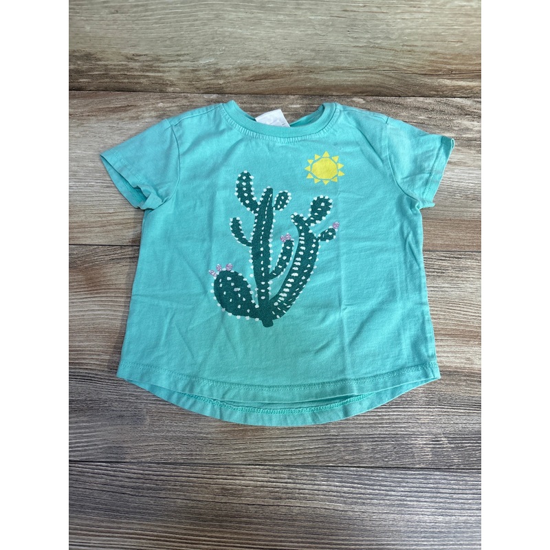 Hanna Andersson Cactus Shirt sz 2T Green 2T