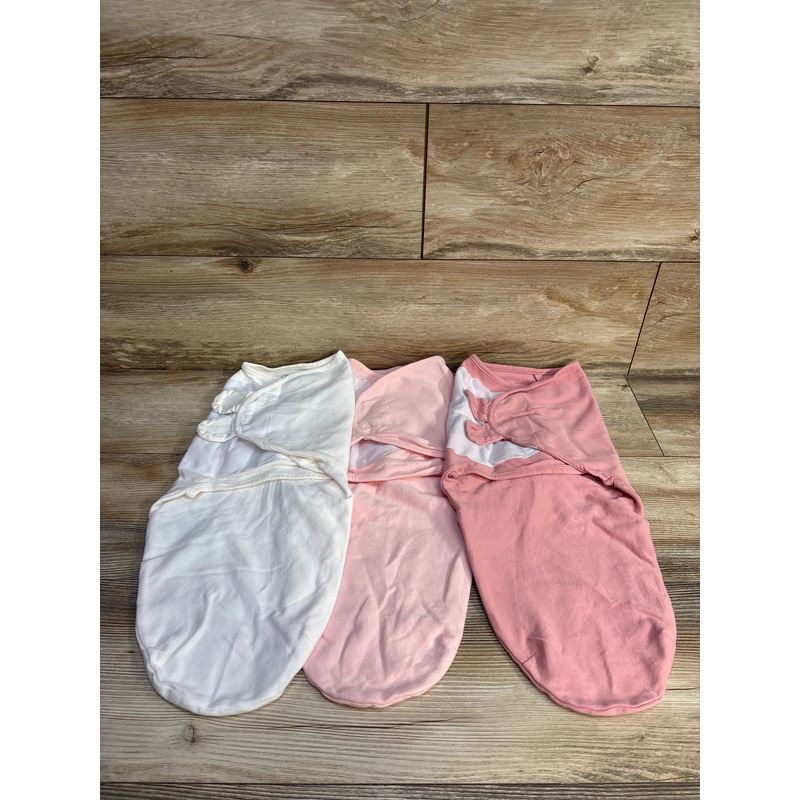Mama Cheetah 3pk Swaddles Pink sz 0-3m