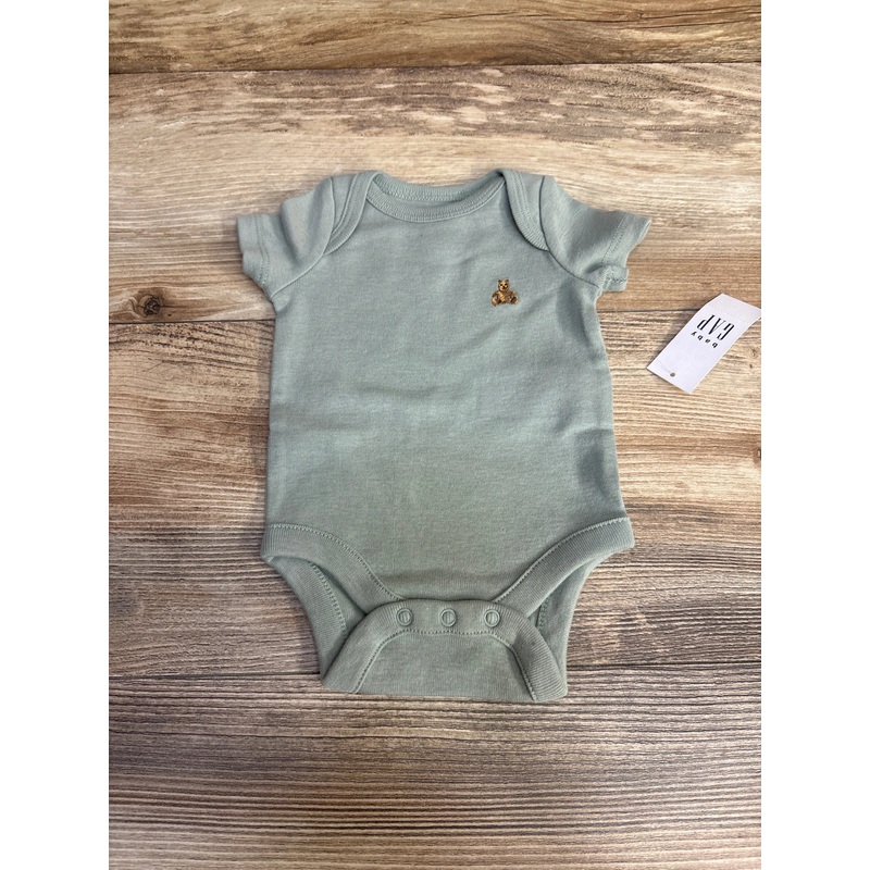 NEW Baby Gap Bodysuit Green sz Newborn Green Newborn