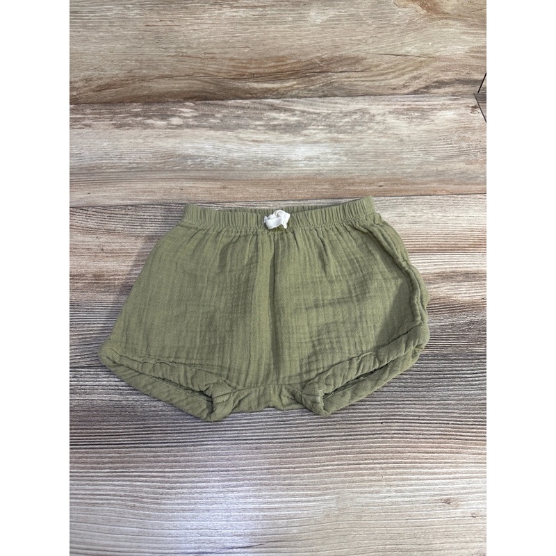 Old Navy Muslin Shorts Green sz 12-18m Green 12m