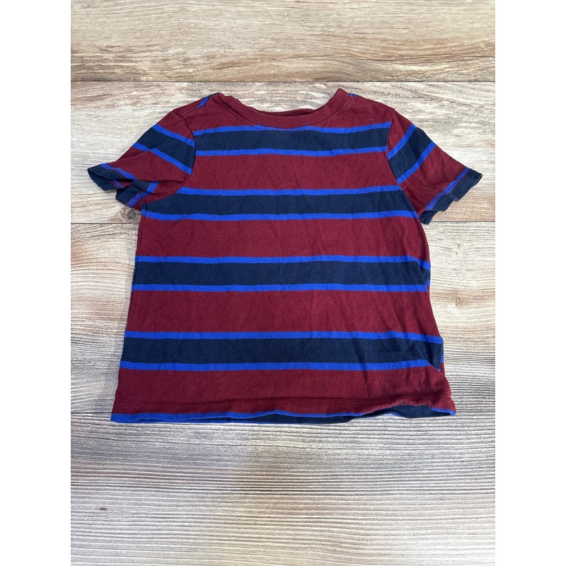 Old Navy Striped Shirt Burgundy sz 3T Burgundy 3T