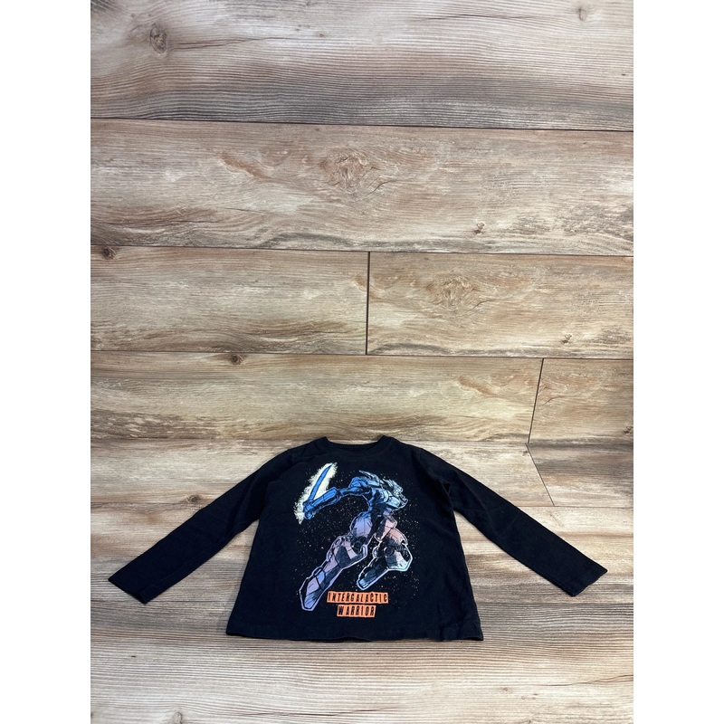Oshkosh Intergalactic Warrior Shirt Black sz 4T Black 4T