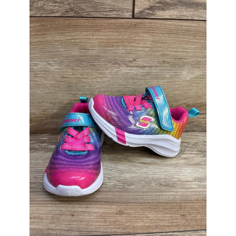 S Sport By Skechers Vivy Rainbow Sneakers sz 5c