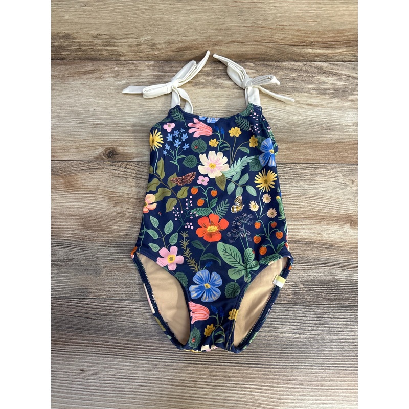 Summersalt 1pc Floral Swimsuit Navy sz 12-18m Navy 12m