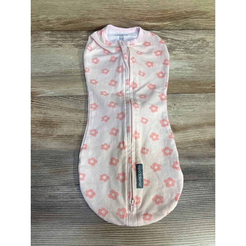SwaddleMe Floral Print Pod Pink sz 0-2m Pink Newborn